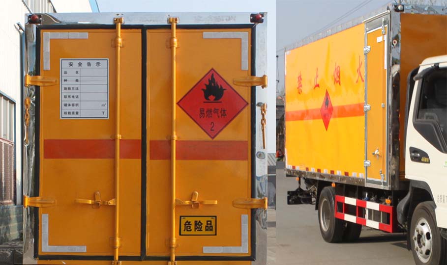 4.6米廂江淮氣瓶運輸車圖片3